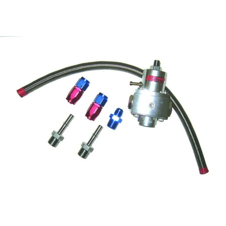 Professional Products 10652 Blue 3-Port Carburetor Fuel Regulator with Return Line